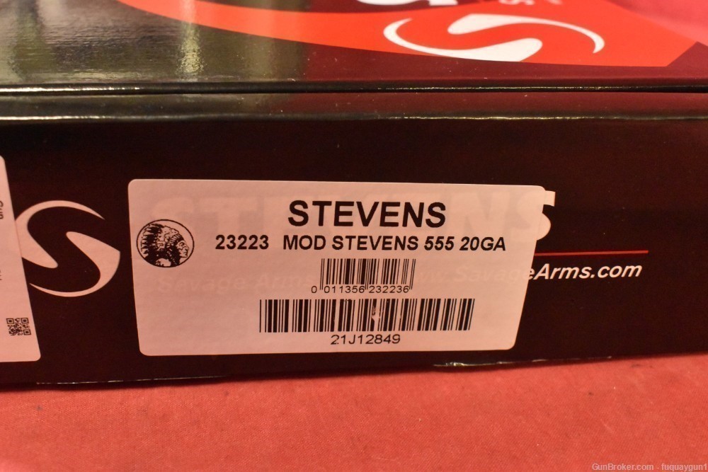 Stevens 555 Trap 20 GA 30" 23223 555-img-9