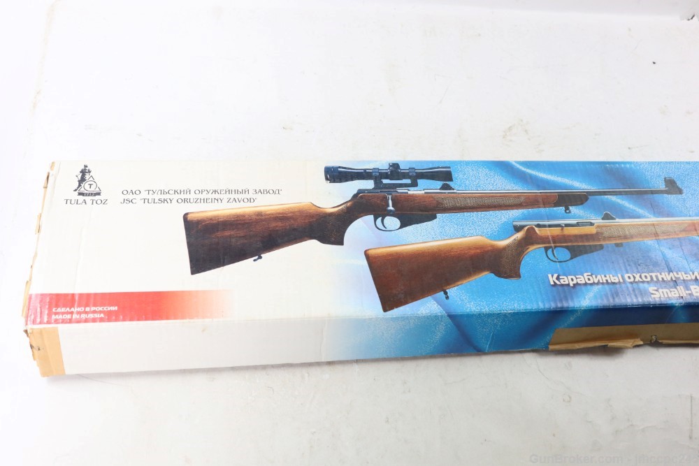 Rare Very Nice Russian Tula TOZ-78 .22 LR Bolt Action Rifle W/ Original Box-img-1