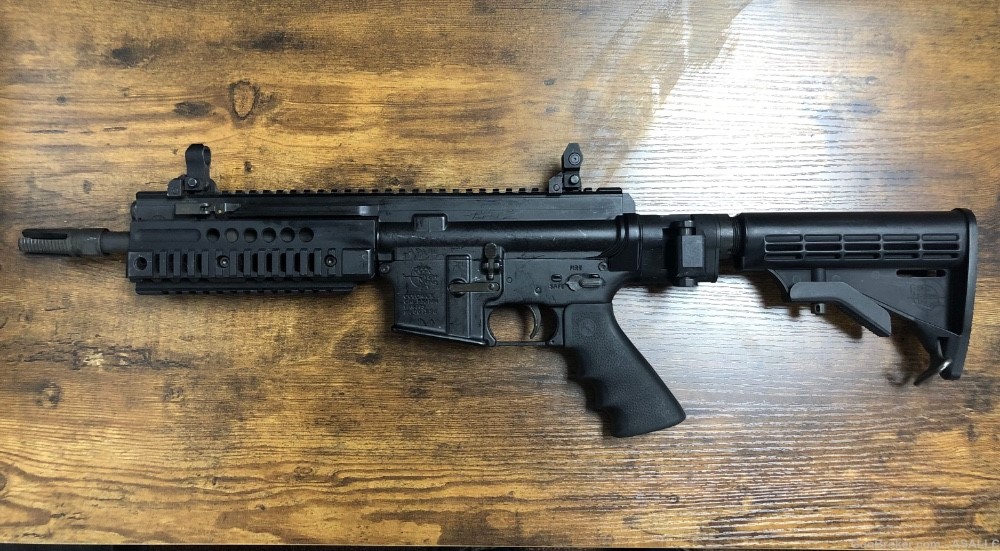 Rock River Arms LAR-PPS 9” 5.56 Nato SBR W/ Troy Sights LE Trade In NFA-img-0