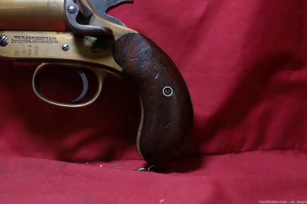 Webley & Scott No. 1 Mark 3 1" (25 mm ) Flare Pistol 5 7/8" Barrel MFG 1918-img-16