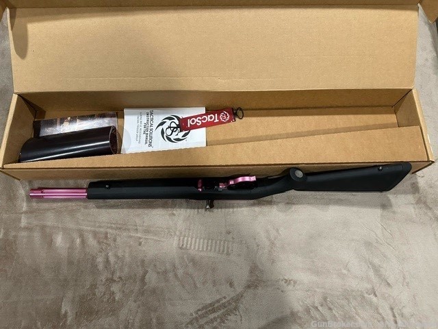 Pink Tactical Solutions X-RING 10/22 rifle with scope-img-4