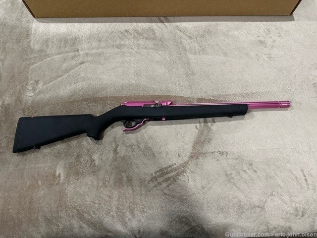 Pink Tactical Solutions X-RING 10/22 rifle with scope-img-1