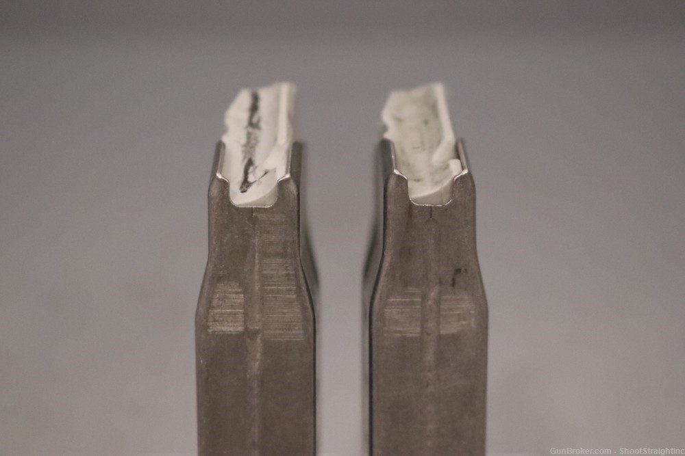 Lot O' Two (2) Smith & Wesson M&P9 Shield 9mm 7rd Magazines (OEM)-img-5