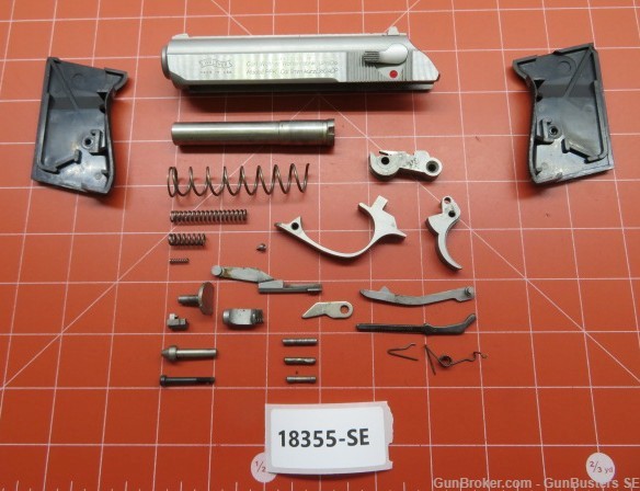 Walther PPK 9mm Kurz / .380 ACP Repair Parts #18355-SE-img-1
