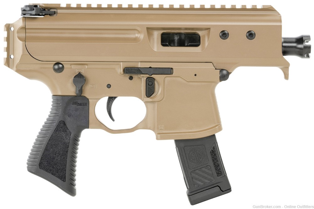 Sig Sauer MPX Copperhead 9mm Pistol 3.5" 20+1 FDE PMPX-3B-CH-NB NO BRACE-img-1