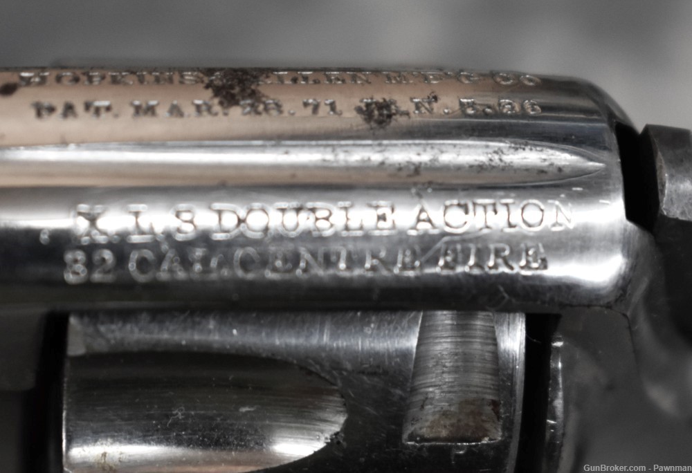 Hopkins & Allen Model XL 3 Double Action Revolver in 32 S&W BP-img-3