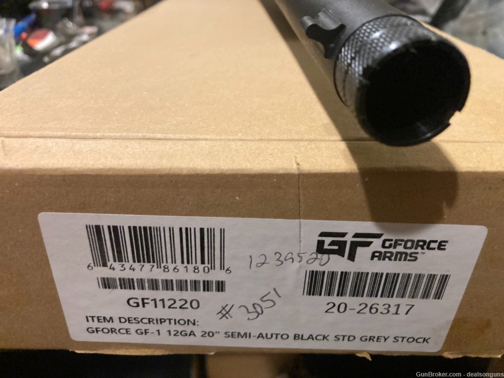  GF-1 GForce semi-auto 12 gauge shotgun Grey GF1 NIB (no card fees added )-img-4