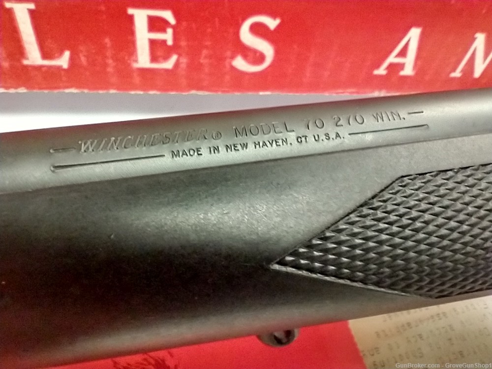 Winchester M70 Classic SM 270Win Pre-64 Style Action w/BOSS 24" 1990's-img-6
