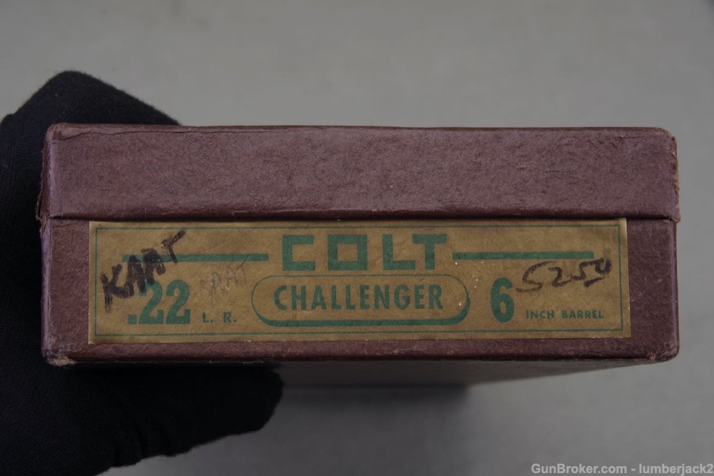 1953 Colt Challenger .22LR 6'' Blue with Box-img-2