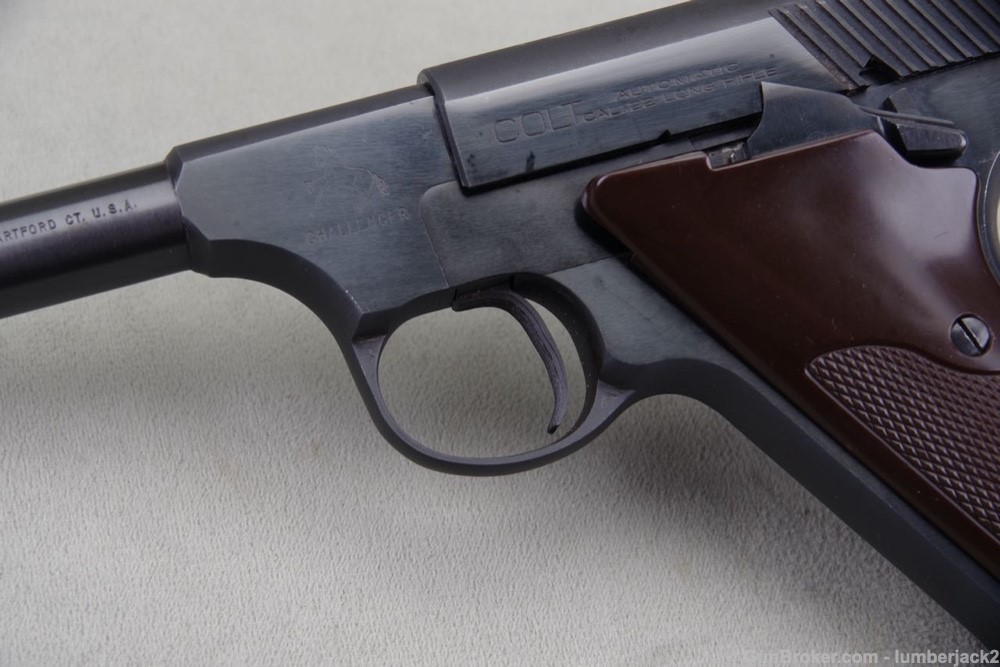 1953 Colt Challenger .22LR 6'' Blue with Box-img-10