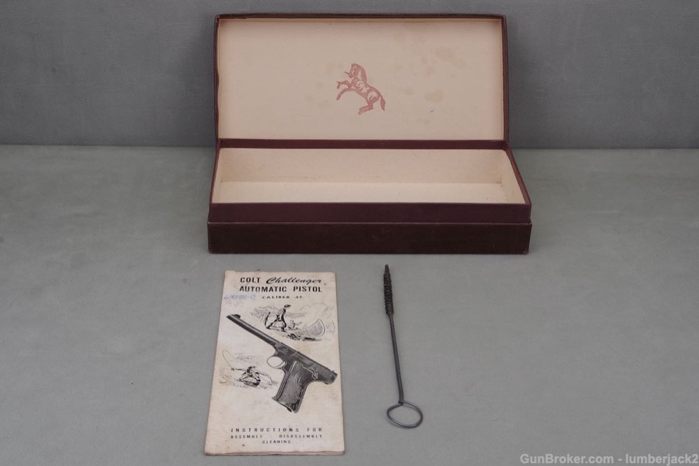 1953 Colt Challenger .22LR 6'' Blue with Box-img-6