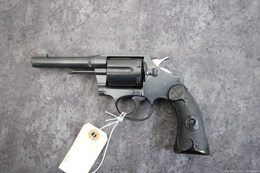 Colt Police Positive "First Issue" in 32-20 WCF with 4" Barrel - Man. 1919-img-0