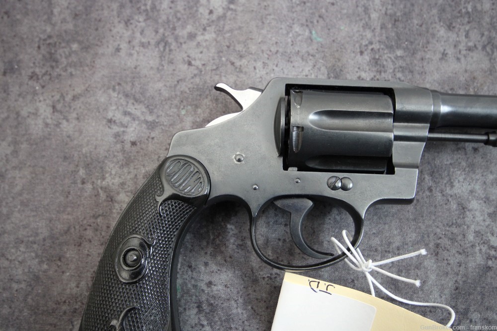Colt Police Positive "First Issue" in 32-20 WCF with 4" Barrel - Man. 1919-img-7