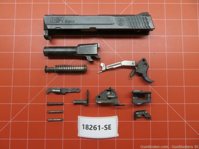 Smith & Wesson M&P 9 Shield 9mm Repair Parts #18261-SE-img-1
