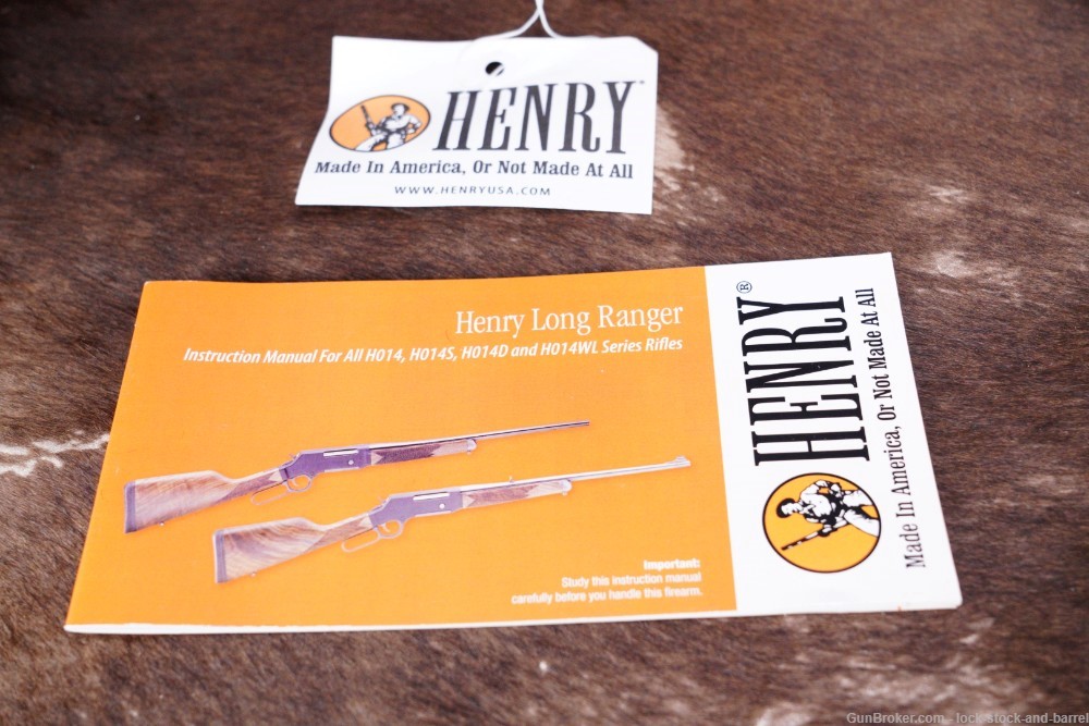 Henry Repeating Arms Model H014-223 Long Ranger .223 REM 5.56 Lever Rifle-img-29