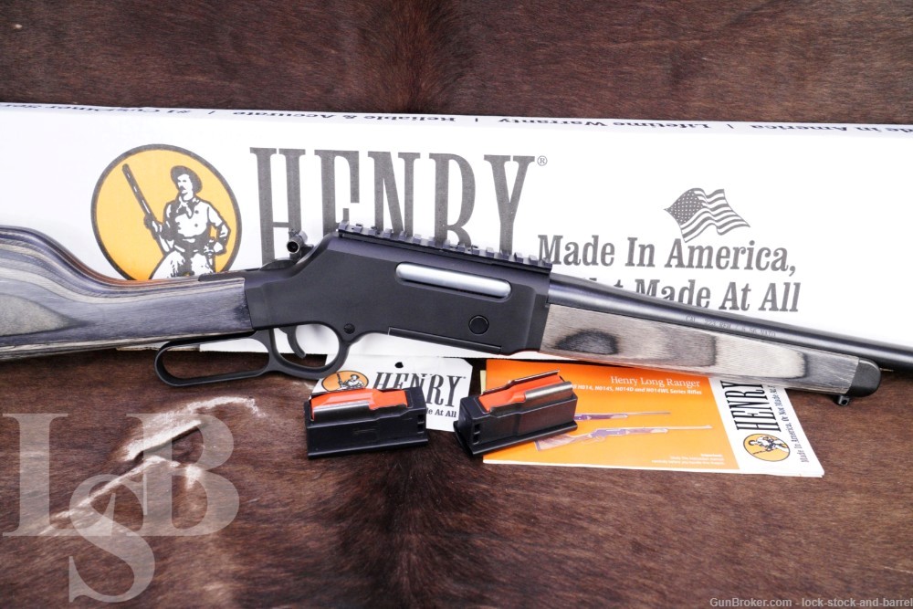 Henry Repeating Arms Model H014-223 Long Ranger .223 REM 5.56 Lever Rifle-img-0