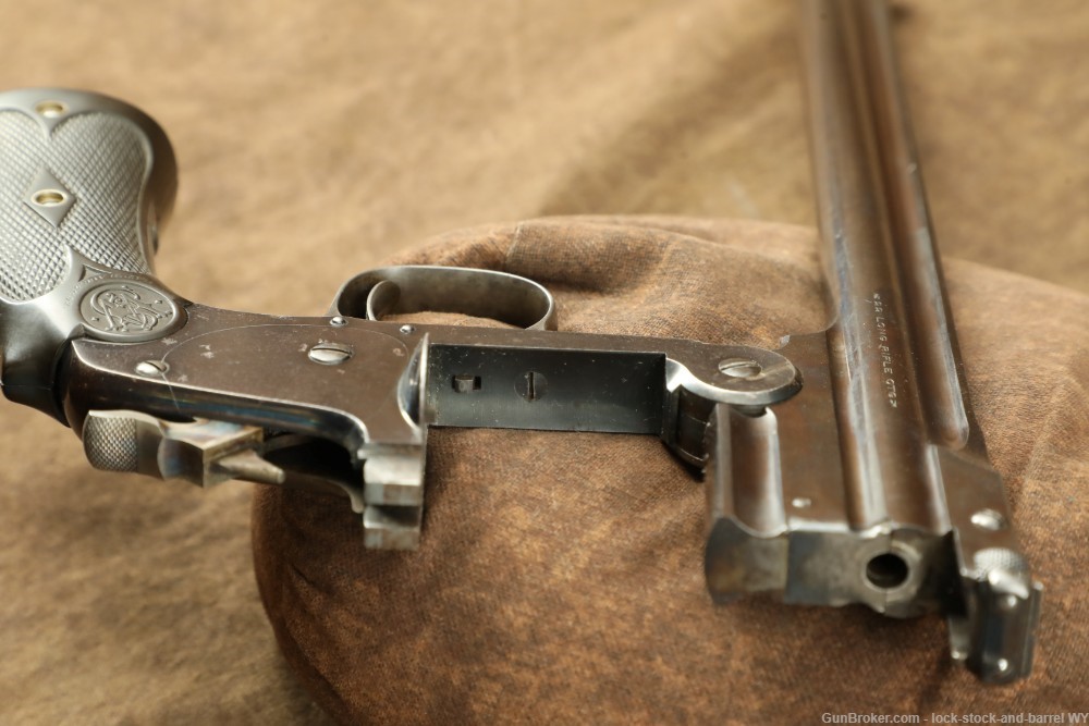 Smith & Wesson S&W First Model 1891 .22 LR 10” Single Shot Pistol C&R-img-16