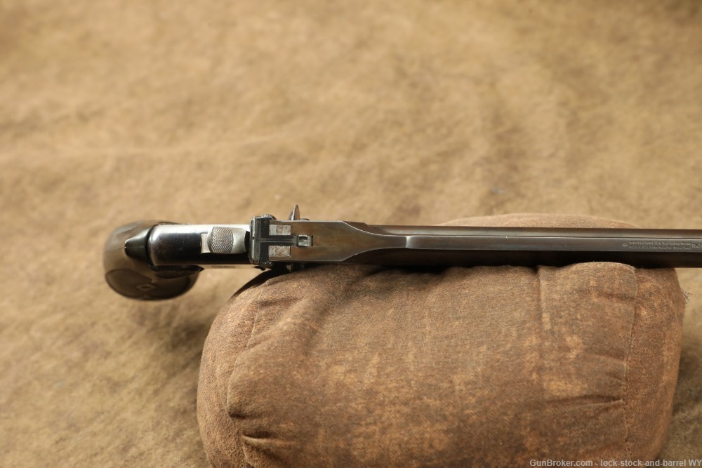 Smith & Wesson S&W First Model 1891 .22 LR 10” Single Shot Pistol C&R-img-8