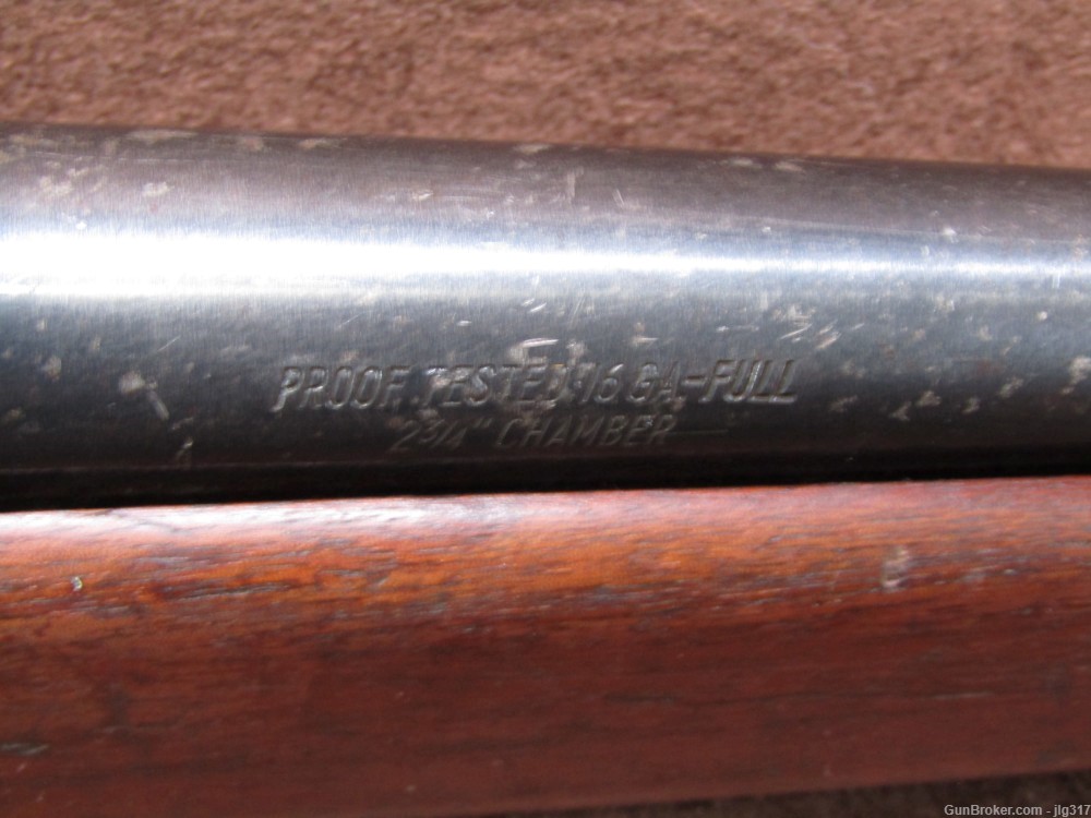 JC Higgins Model 583.21 16 GA Bolt Action Shotgun Tube Fed C&R Okay-img-6
