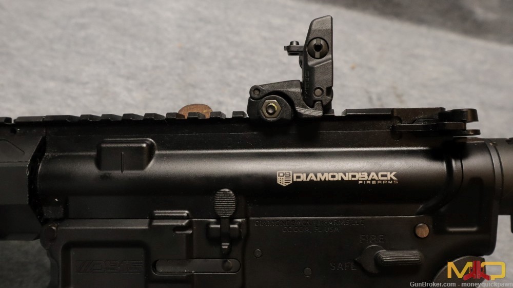 Diamondback DB-15 AR Pistol 5.56 Very Good Condition Penny Start!-img-13