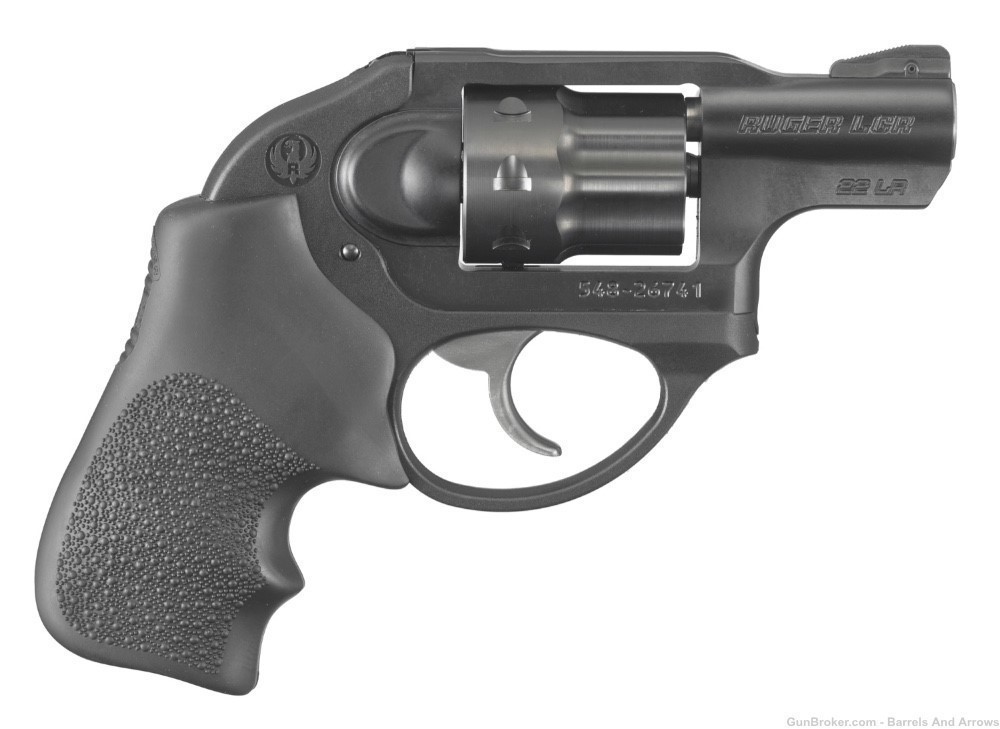 Ruger 5410 LCR Revolver 22 LR, 1.875 in, DAO, Rubber MoNogrip, 8 Rnd, -img-0