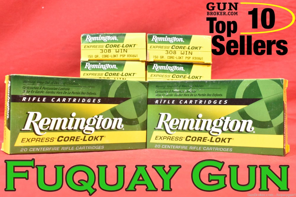 Remington 308 Win Ammo 150 GR Core-Lokt 27842 308 PSP 200 CT-img-0