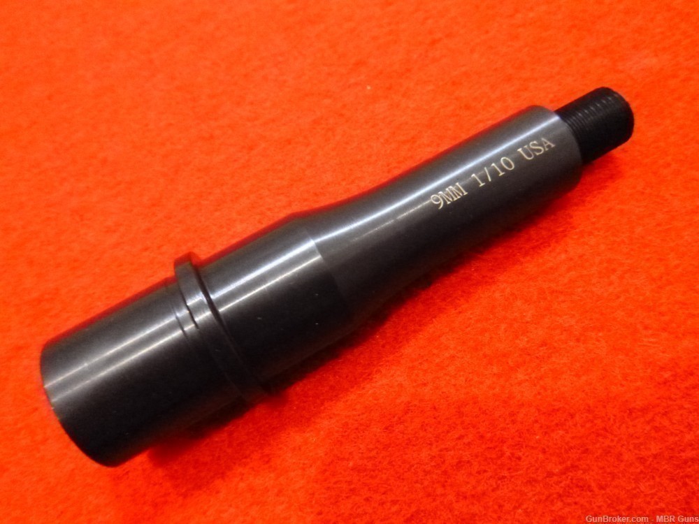 AR 15 4" 9mm Barrel Nitride 4150 CMV 1:10 Twist-img-0