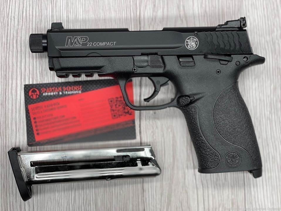 SMITH AND WESSON COMPACT 22 LR TB AMBI MANUAL SAFETY-img-2