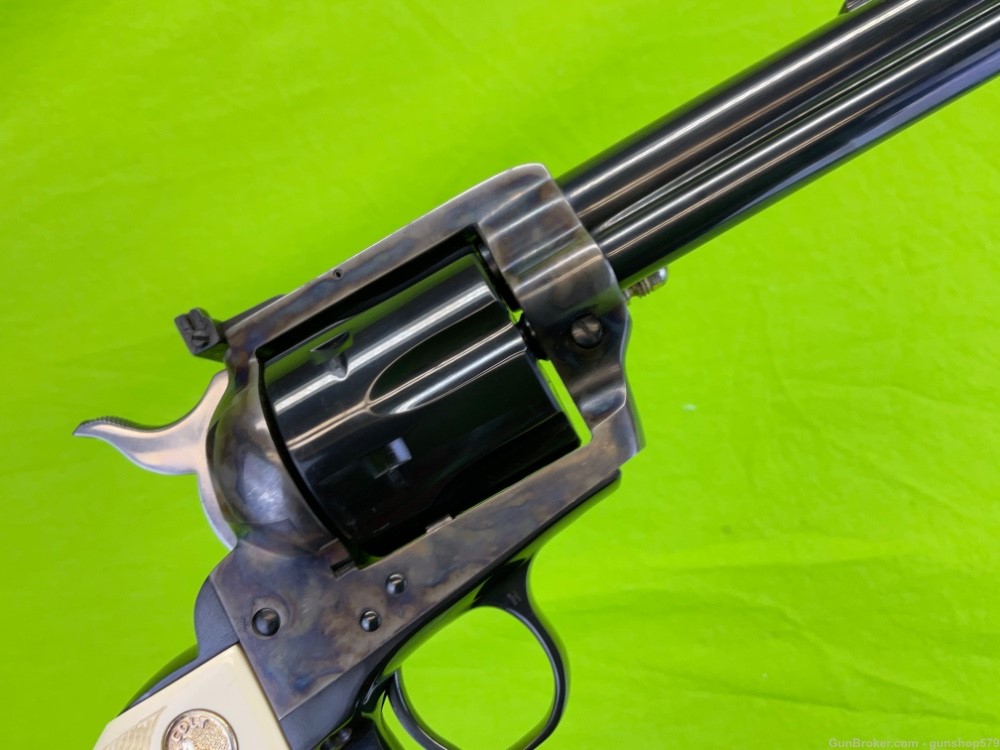 RARE Colt Custom Shop 32-20 WCF Winchester 4 3/4 In NF New Frontier Single -img-13