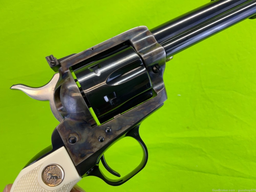 RARE Colt Custom Shop 32-20 WCF Winchester 4 3/4 In NF New Frontier Single -img-12