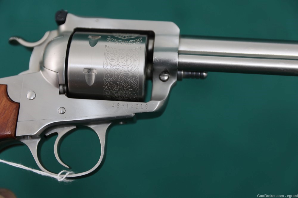 B3011 Ruger Bisley Stainless 45 Colt 5 1/2-img-3
