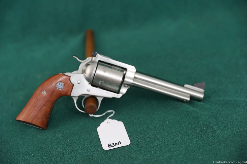 B3011 Ruger Bisley Stainless 45 Colt 5 1/2-img-0