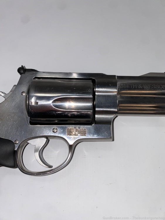 USED! SMITH & WESSON MODEL 500 STAINLESS STEEL REVOLVER .500 MAG 163504-img-7