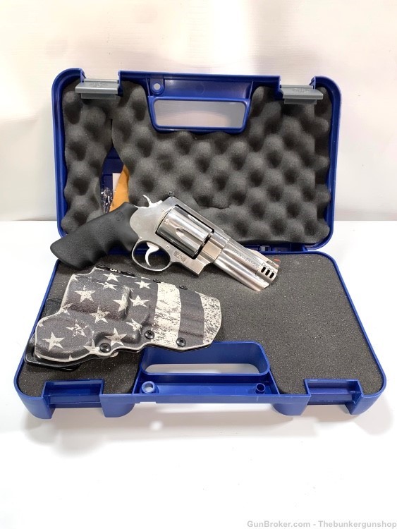 USED! SMITH & WESSON MODEL 500 STAINLESS STEEL REVOLVER .500 MAG 163504-img-3