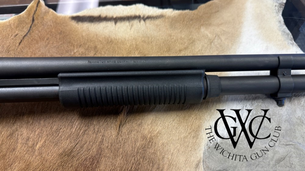 Pre Owned Remington 870 Tactical 12GA w Extended Mag Tube -img-8
