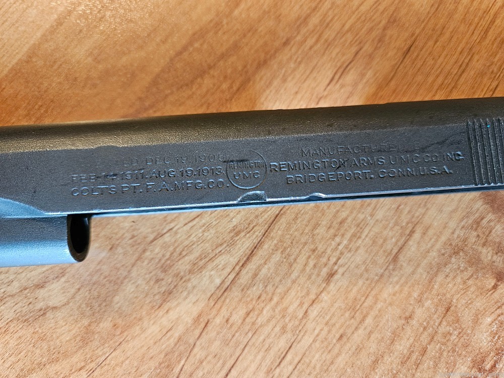 Remington UMC 1911 Slide Complete RARE-img-1
