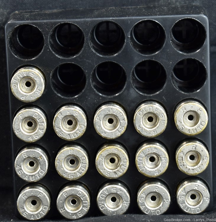 16 RDS Factory Loaded Dummy Remington .45 ACP Golden Saber Cartridges-img-4