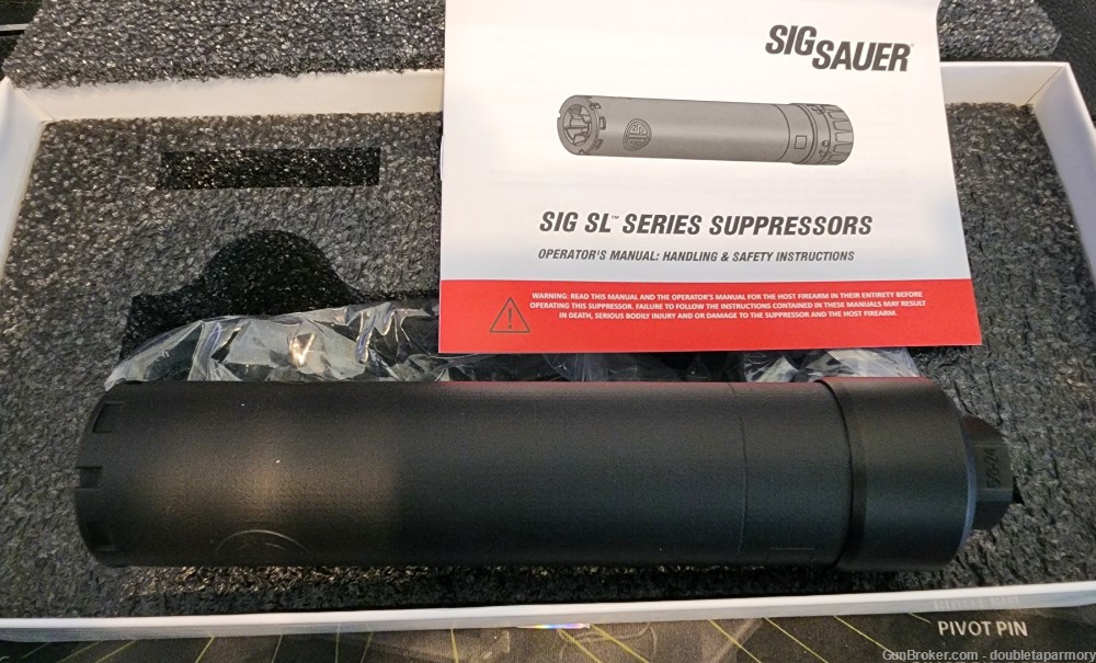 Discounted SIG SLH SUPPRESSOR 7.62 TI DIRECT THREAD - Light Weight see desc-img-0