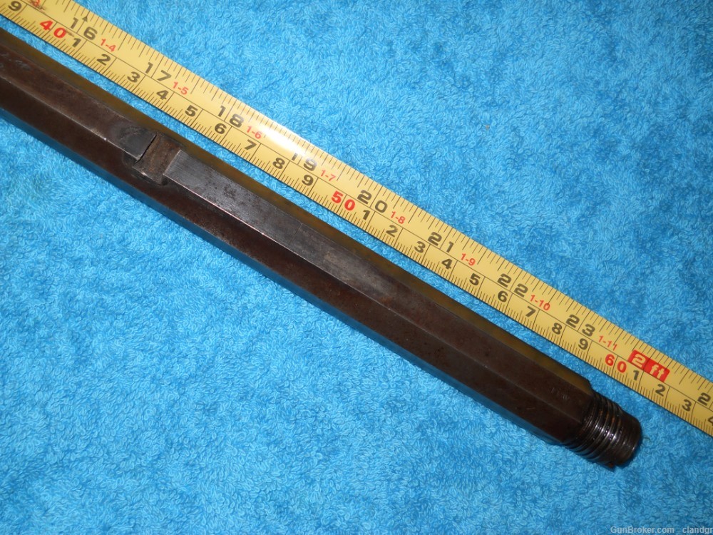 EARLY MARLIN 1889 1894 44 40 OR 44 WCF 24" OCTAGONAL BULGED AT FRONT BARREL-img-4