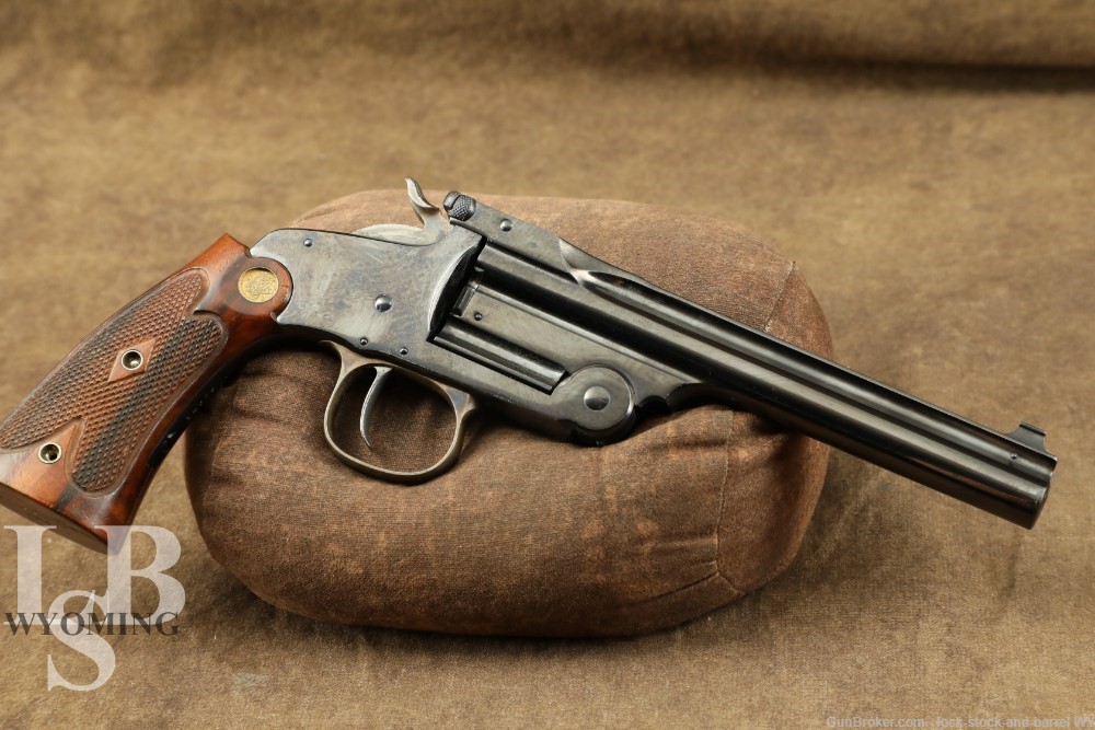 Rare Smith & Wesson S&W First Model 1891 .22 LR 6” Single Shot Pistol C&R-img-0