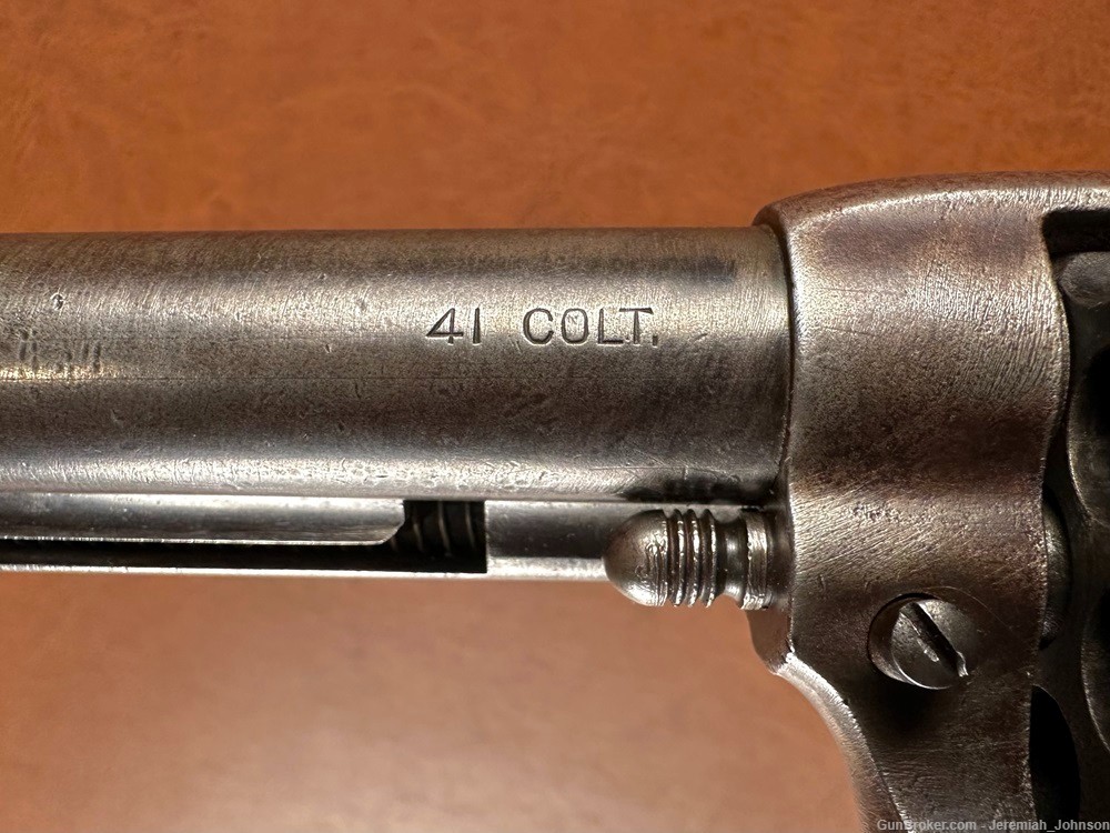 1873 Colt Single Action Army Revolver .41 Cal Blue 4 3/4" 1st Gen SAA 1898-img-6