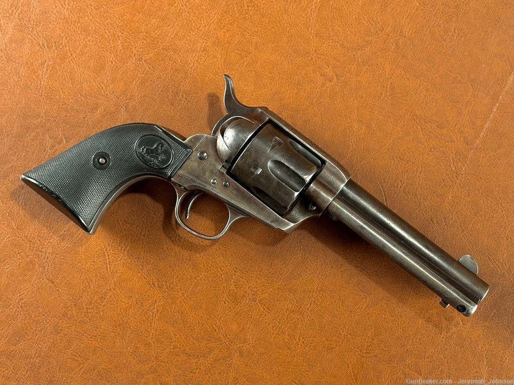 1873 Colt Single Action Army Revolver .41 Cal Blue 4 3/4" 1st Gen SAA 1898-img-15