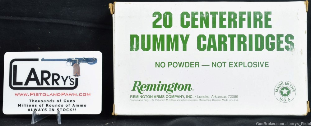 20 RDS Factory Loaded Dummy Remington 7mm Magnum Cartridges-img-0
