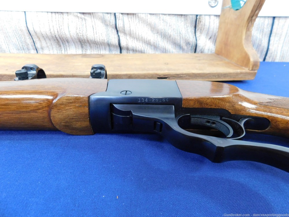 Beautiful 2010 Ruger No. 1 Mannlicher 7x57 20" Barrel w/ Ruger Scope Rings-img-26
