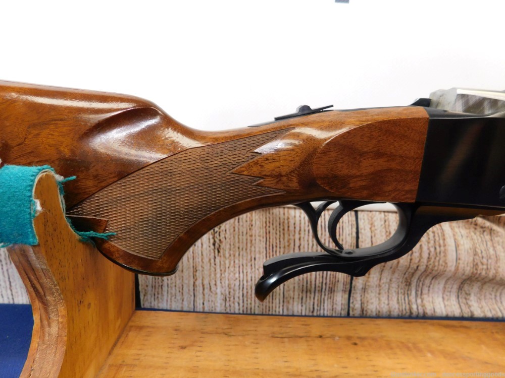 Beautiful 2010 Ruger No. 1 Mannlicher 7x57 20" Barrel w/ Ruger Scope Rings-img-2