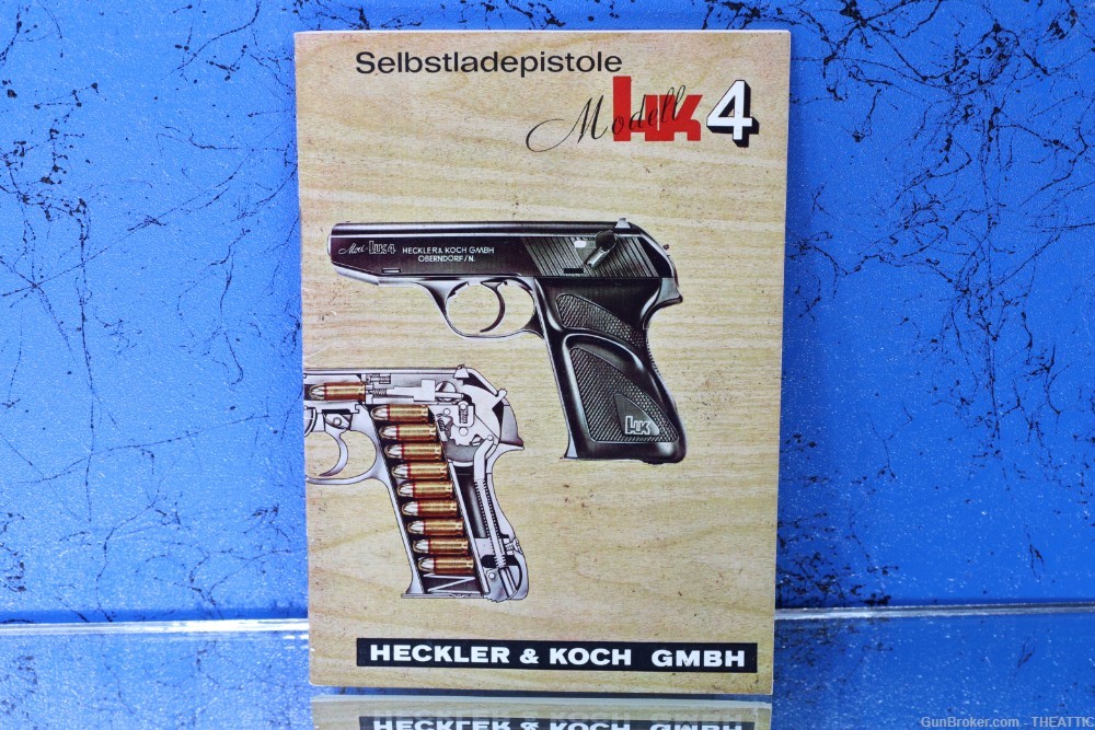 HECKLER AND KOCH HK4 22LR MADE IN GERMANY 1ST YEAR PRODUCTION C&R-img-53