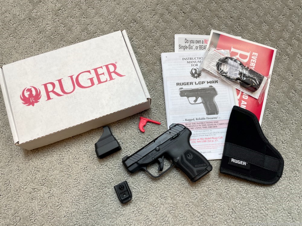 Never Fired Ruger LCP Max .380 ACP 10+1 13716-img-0