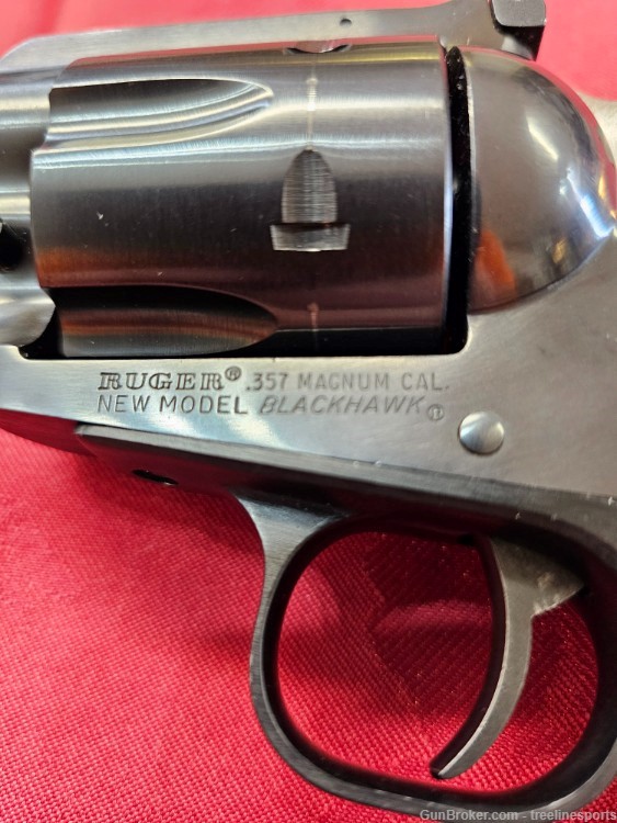 Ruger New Model Blackhawk 357 Magnum single action cowboy Revolver-img-2