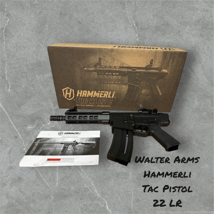 Hammerli Tac R1 22c   Walther Arms -img-0