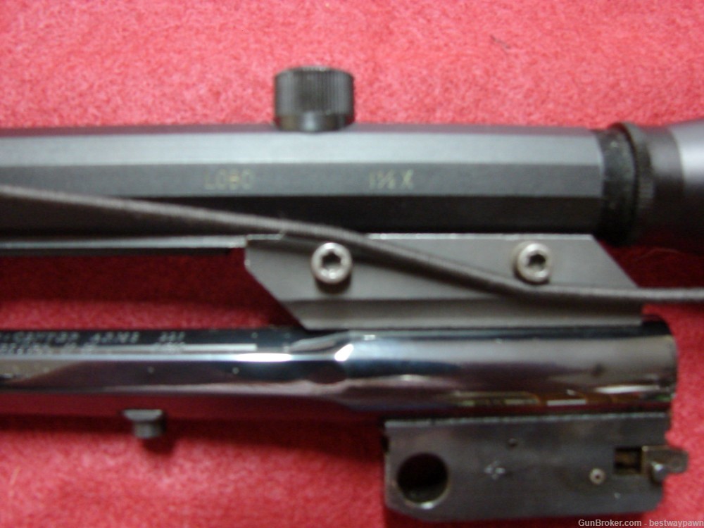 Thompson Contender Single Shot Pistol 4 Barrels 1986-img-12